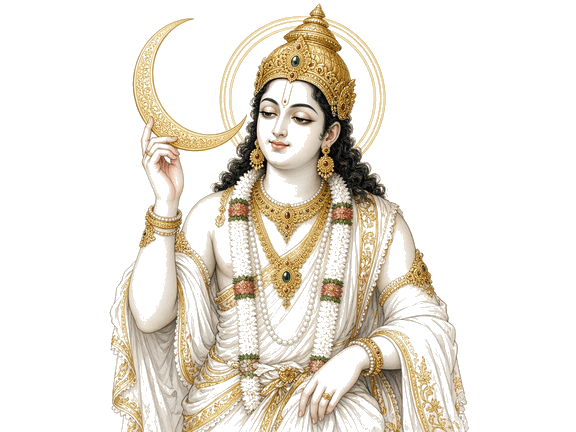 Chandra Moon deity